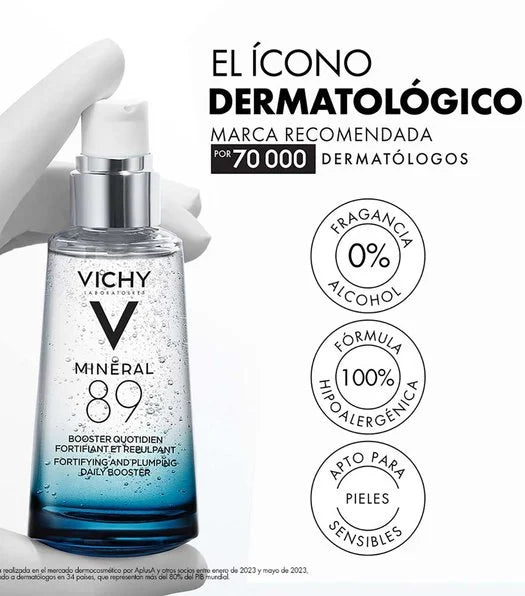 Vichy Mineral 89 Sérum fortificador hidratante