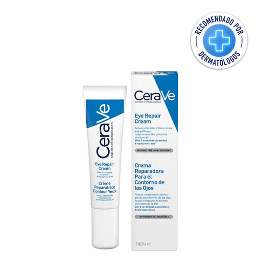 Crema Reparadora CeraVe para Contorno de Ojos 14 ml